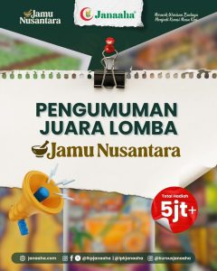 Pengumuman Juara Lomba Hari Jamu