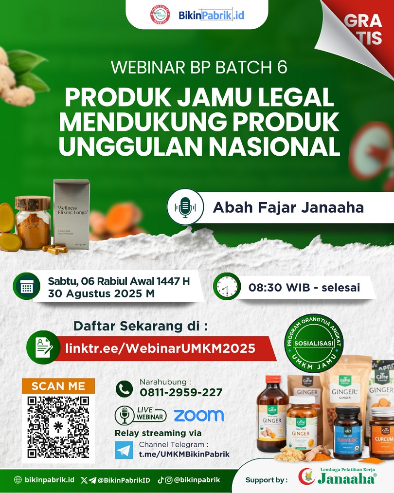 Webinar BikinPabrik Jamu 6