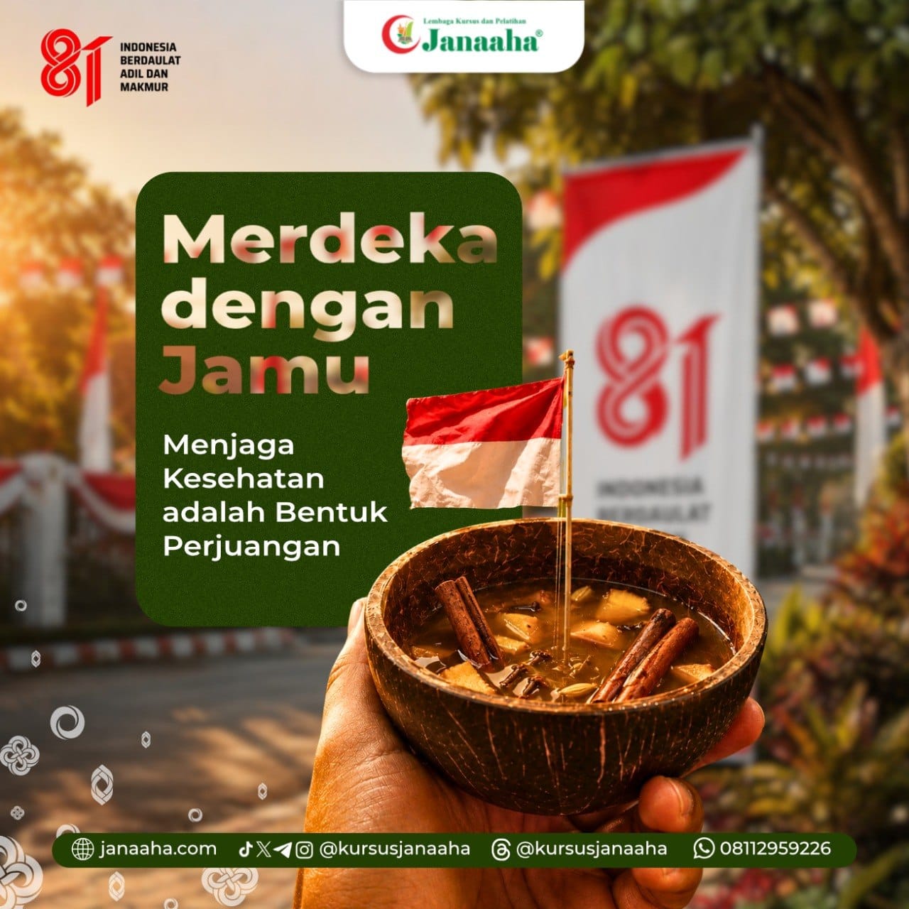 Merdeka dengan Jamu